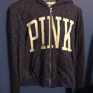 Comfy Sherpa hooded sweater. Used once. Smoke free home